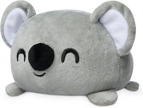 Miniatura 6 de TeeTurtle - El peluche reversible original de perezoso - Marrón - Bonitos animales de peluche sensoriales que muestran tu estado de ánimo de 3.5