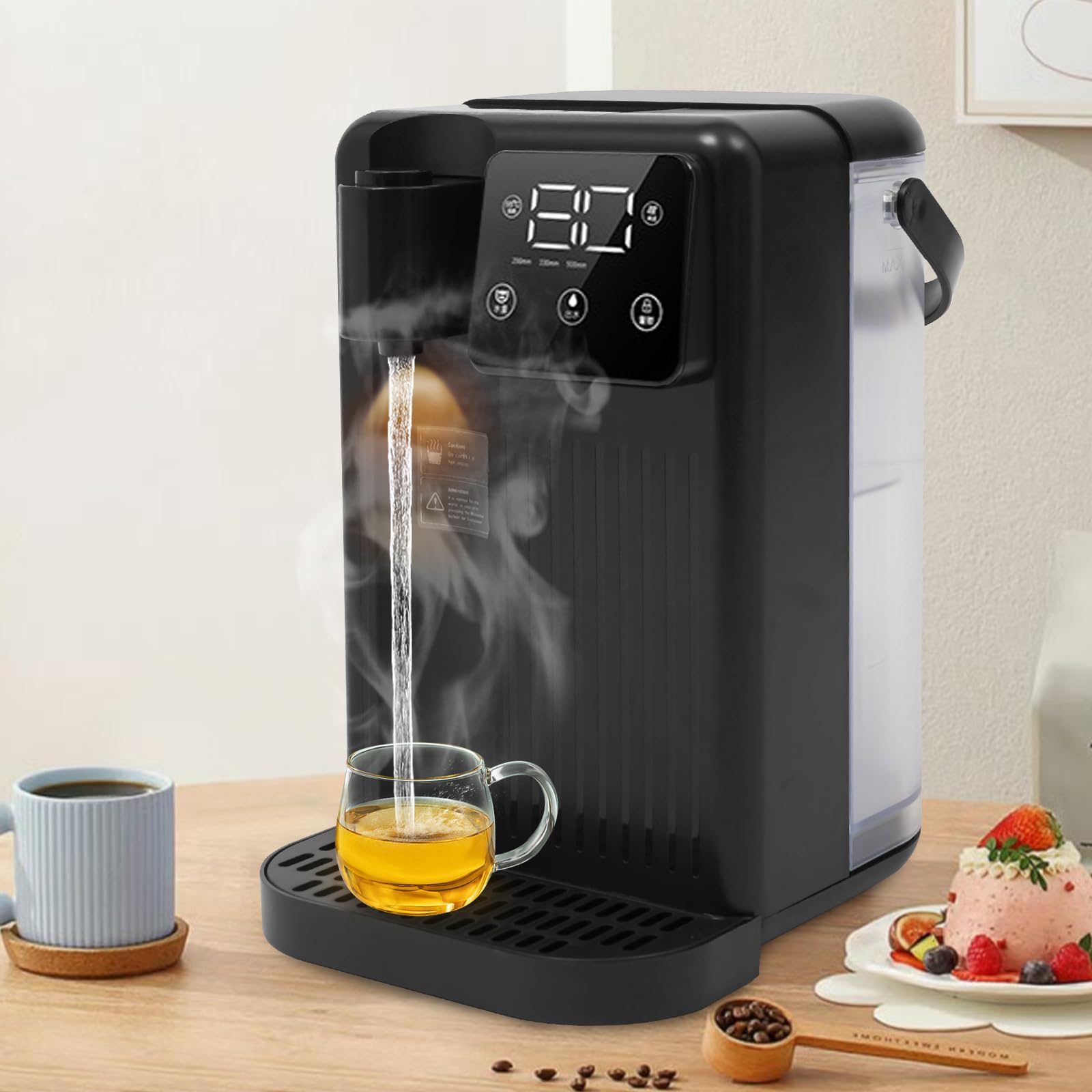 Instant warmwaterdispenser, 1700 W, warmwaterdispenser met waterfilter