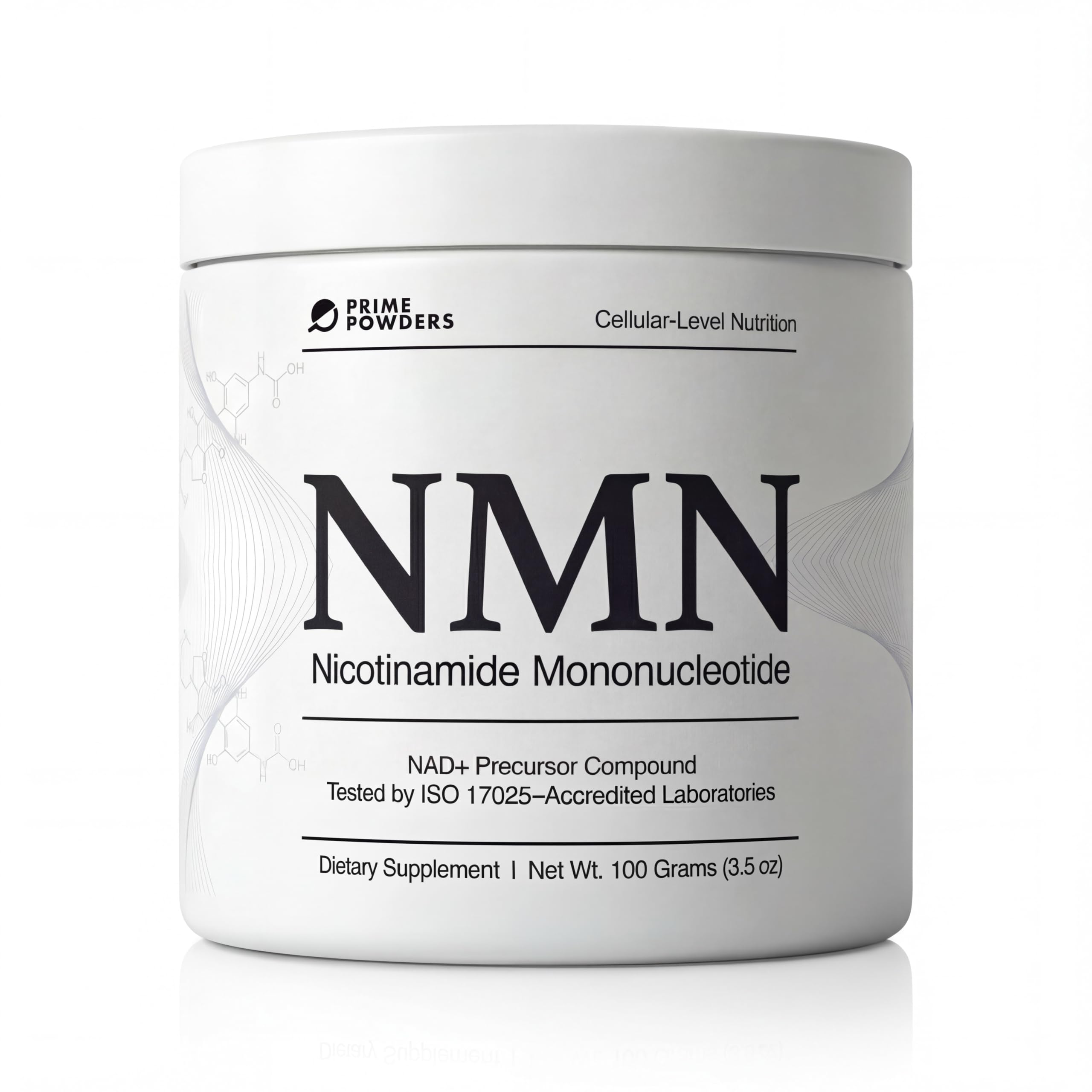 Prime Powders NMN Powder, 500mg Nicotinamide Mononucleotide, 100 Grams