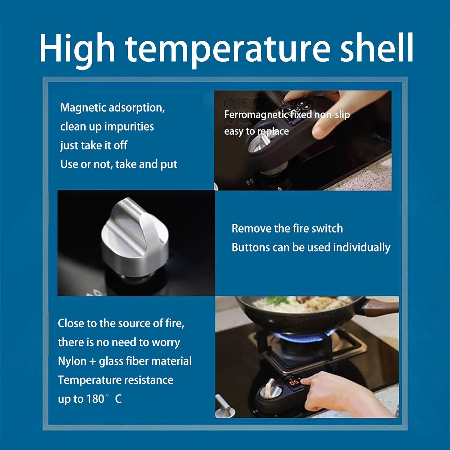 Temporizador De Apagado Automático para Estufa De Gas, Temporizador De 0 a 99 Minutos, Interruptor Inteligente De Cocina, Accesorio Antisecado, Previene Incendios Y Combustión
