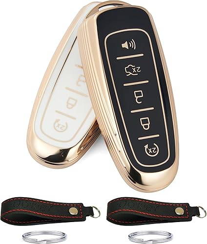 Vista 5 de Llavero remoto inteligente sin llave para Ford Edge Escape Explorer Focus Flex Taurus Fusion y Lincoln MKS MKT MKX (M3N5WY8609)