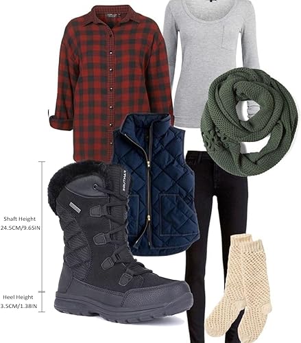 Miniatura 6 de Botas de nieve impermeables para mujer