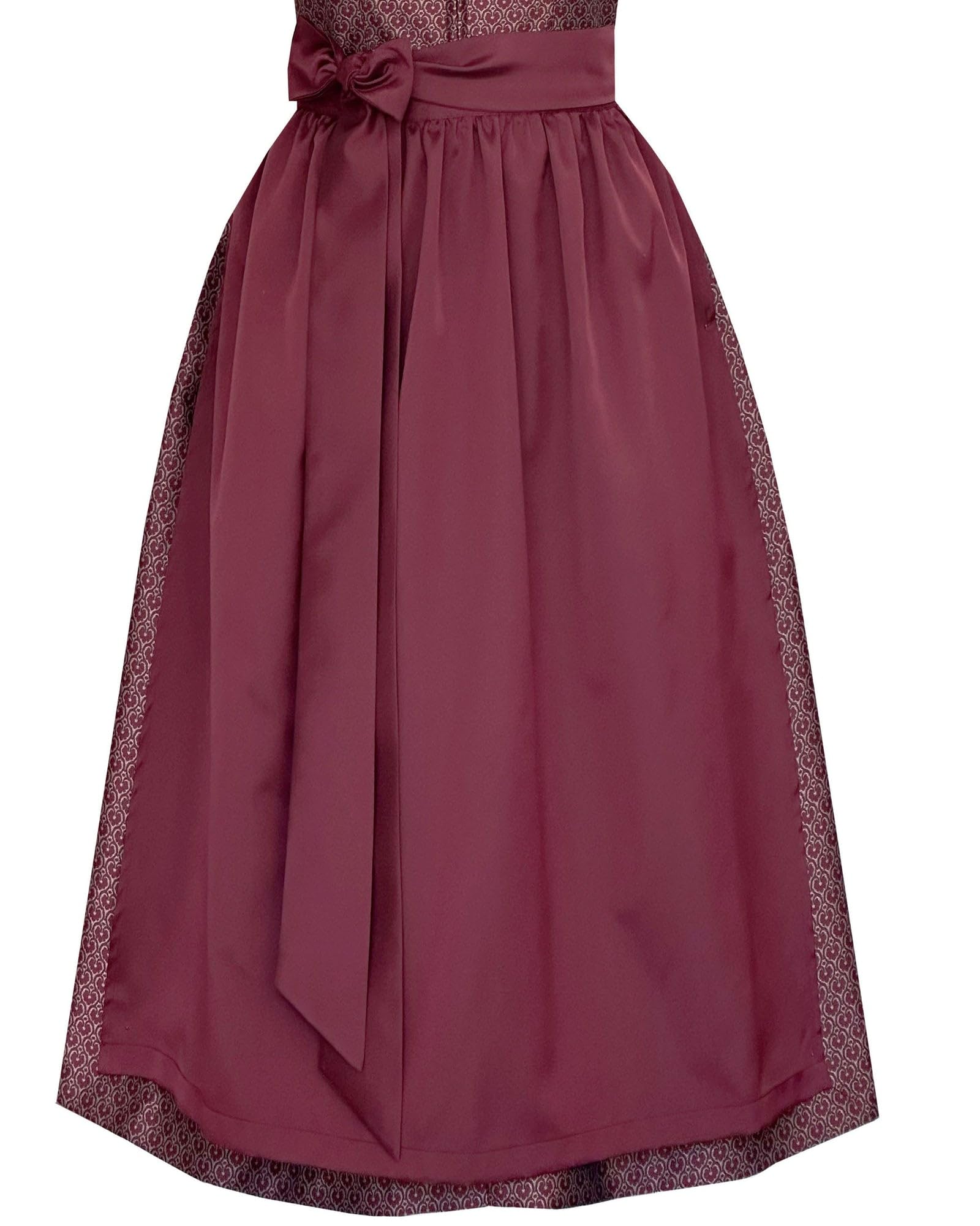 Alpenmärchen Langes Dirndl Avelina aus Exklusiver Kollektion inkl. Schürze Gr.36-56 - ALM1049