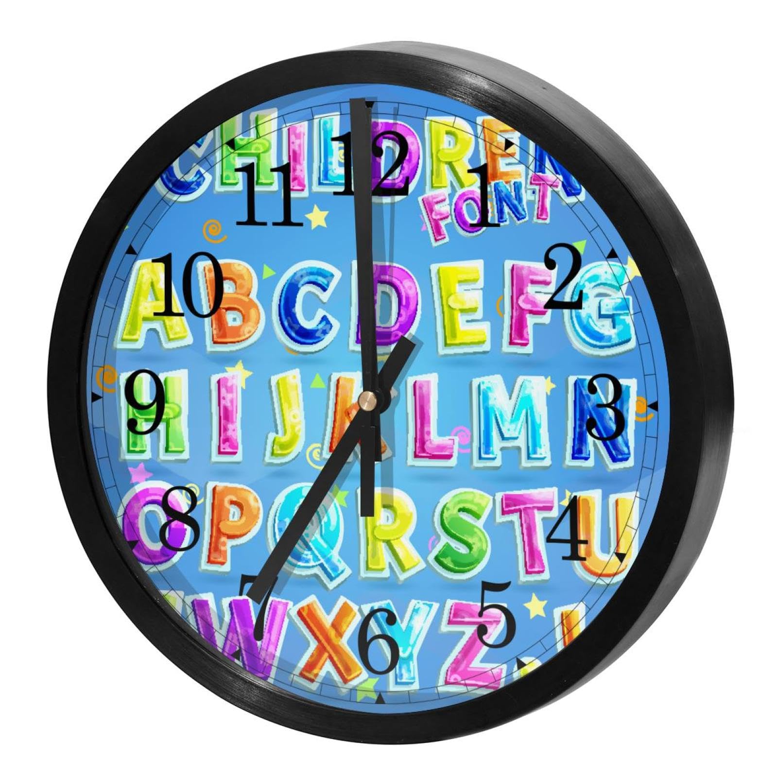 Horloge murale sans tic-tac pour éliminer les bruits de chambre