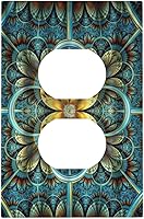 Vista 59 de Interruptor de Luz Cove Silla de Playa Paisaje Marino Océano Azul Placa de Pared de 3 Posiciones Placa de Interruptor de Luz Triple Palanca Costera