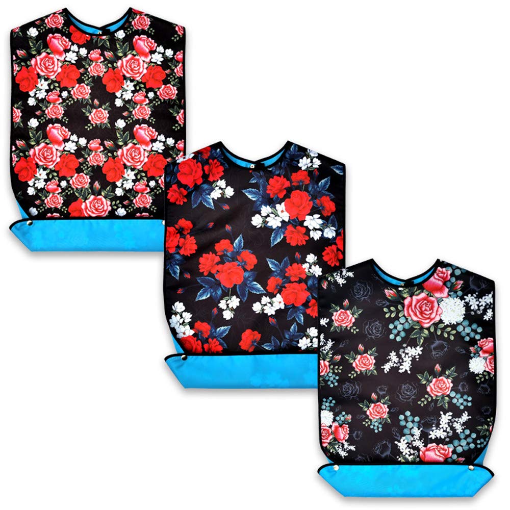 Bavaglini Usa E Getta Impermeabili - Con Tasca RaccogliBriciole Per Neonati