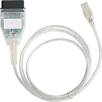 V18 Mini Vci J2534 Diagnostic Cable, 4.92 Ft USB Interface for Vehicle Programming & Diagnostics