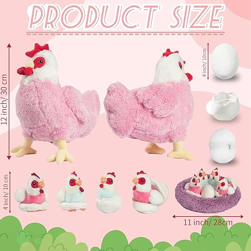 Miniatura 20 de Peluche Capybara 5 en 1, 14.2 pulgadas Capybara de peluche con bebés dentro de mamá almohada de felpa Capybara con 4 Capibaras Peluches juguetes