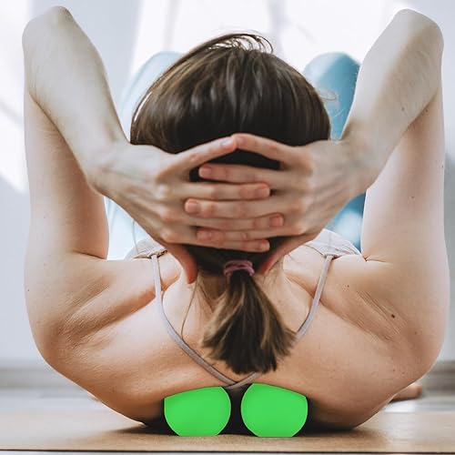 Miniatura 6 de Bola de masaje Lacrosse Pelota de masaje firme de 2.5 pulgadas para tejido profundo, punto de activación y liberación miofascial. Pelotas de