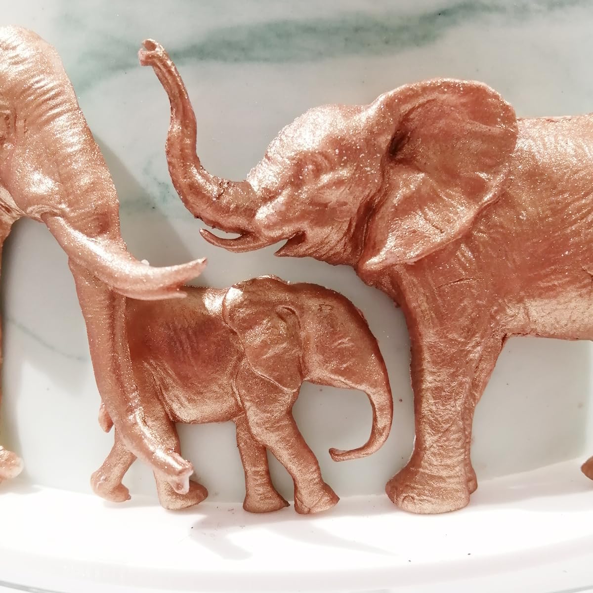 Katy Sue Elephant Family Silicone Mold for Cake Decorating & Craft. An Elephant Animal Mold To Use With Fondant, Gum Paste, Sugar Paste, & Air Dry Clay from Katy Sue Designs Fondant Molds