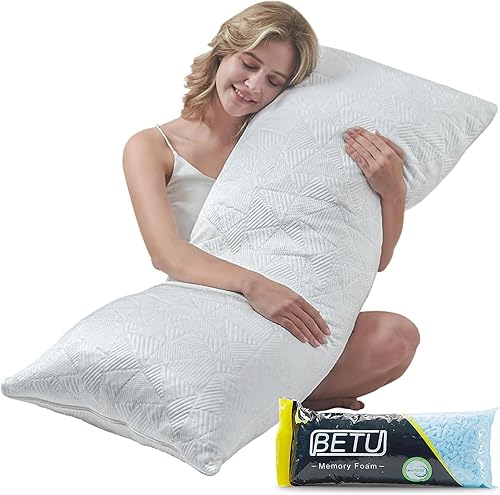 Almohada corporal para adultos, almohada larga para cama, almohada de cuerpo completo para dormir de lado, almohadas de embarazo suaves para dormir,