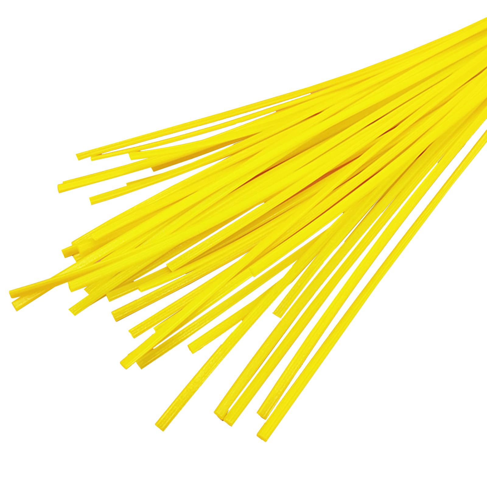 Vakorise Yellow Plastic Welding Rods, Pe Plastic Welding Rods Welder Sticks Multicolor 1Kg Car Mailboxes(Yellow)