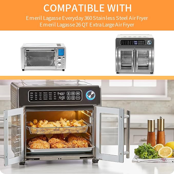 Repuesto canasta para freidora de aire Emeril Lagasse 26 QT miniatura 4