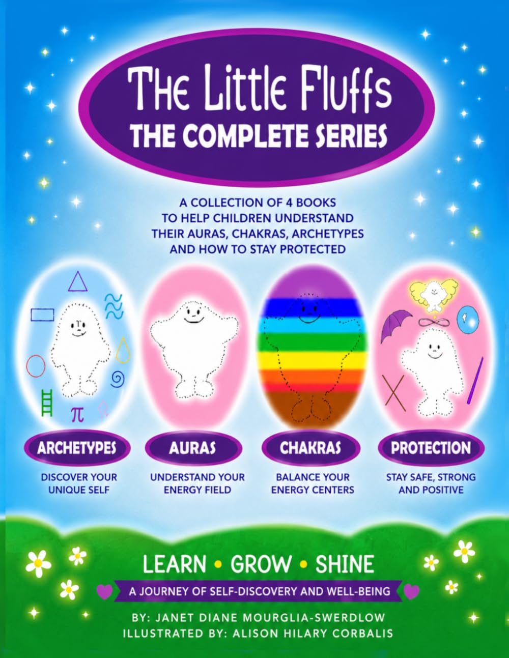 The Little Fluffs: The Complete Series: Four Magical Adventures into Auras, Chakras, Archetypes and Protection