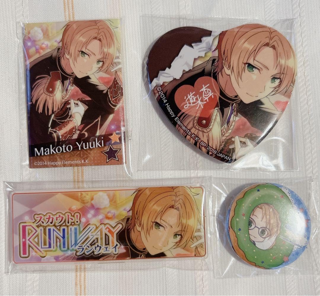Amazon.co.jp: 遊木真 あんスタ あんスタ とるパカ 缶バッジ ローソン 