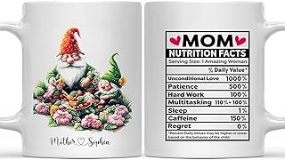 Custom 11oz Ceramic Mug – Personalized Father gnome with solstice celebration Theme Coffee Cup, Unique Gift for Mom, Dad, Friends & Family, Christmas & Holiday Decor, Birthday, Mother's Day FHUGgh