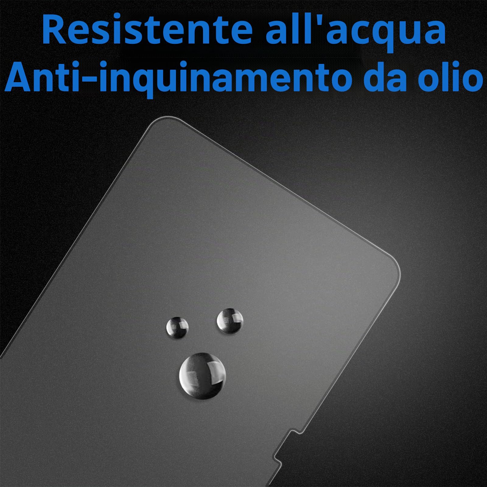 Mothca Pellicola Opaca per iPad A16 11" 2025, Vetro Temperato Opaco 9H Antiriflesso 2 Pezzi
