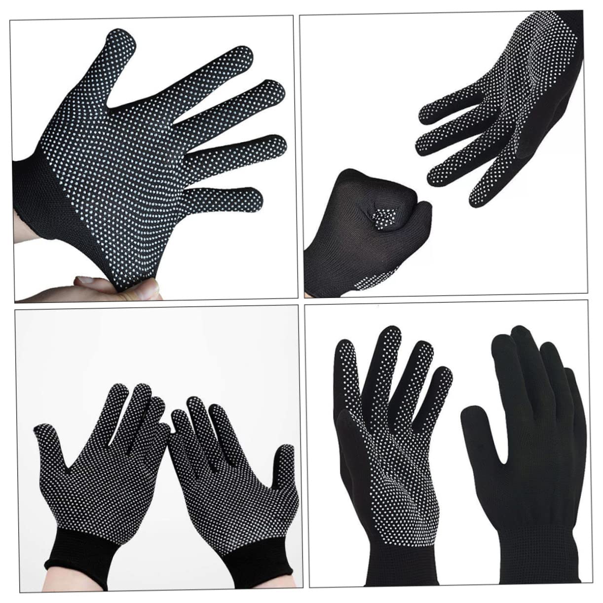 Midwest Quality Gloves 9017313 Youth Garden Pink Grip Gloves Pack of 6