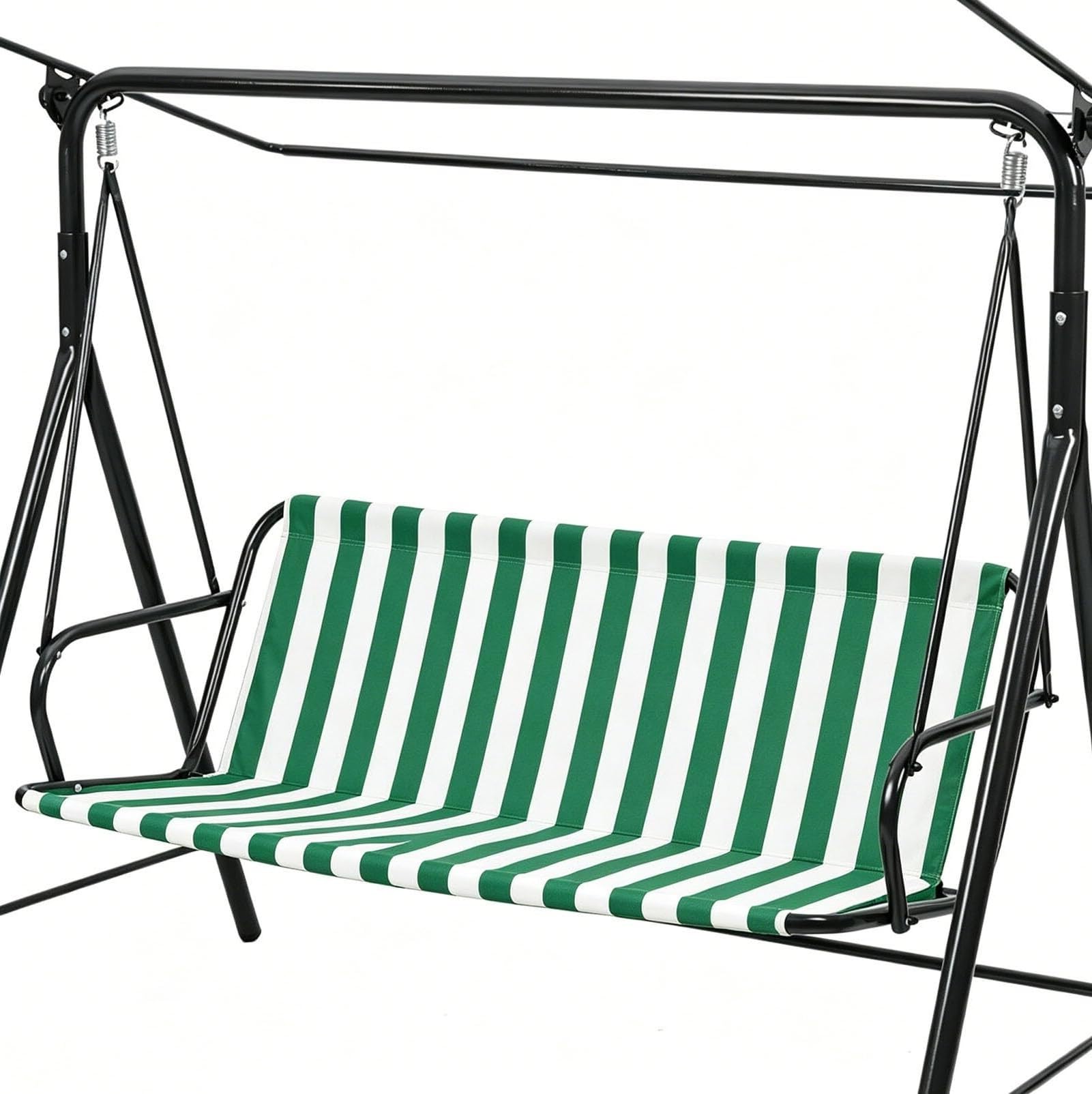 WFXXZL Swing Seat Cover Replacement, 600D Thickened Oxford Cloth Outdoor Swing Cushion Covers for 2/3 Seater Patio porch Garden Bench Swings(Green,47.2 * 18.5 * 18.5in)