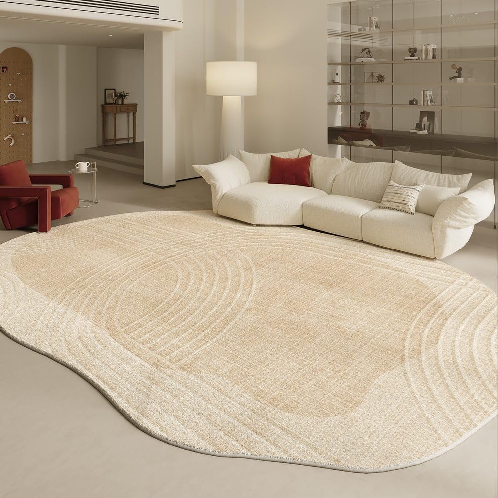 Irregular Shapes Living Room Decoration Carpet Modern Style Rugs for Bedroom Home Thicken Plush Fluffy Soft Lounge Floor Mat,I,200X300cm
