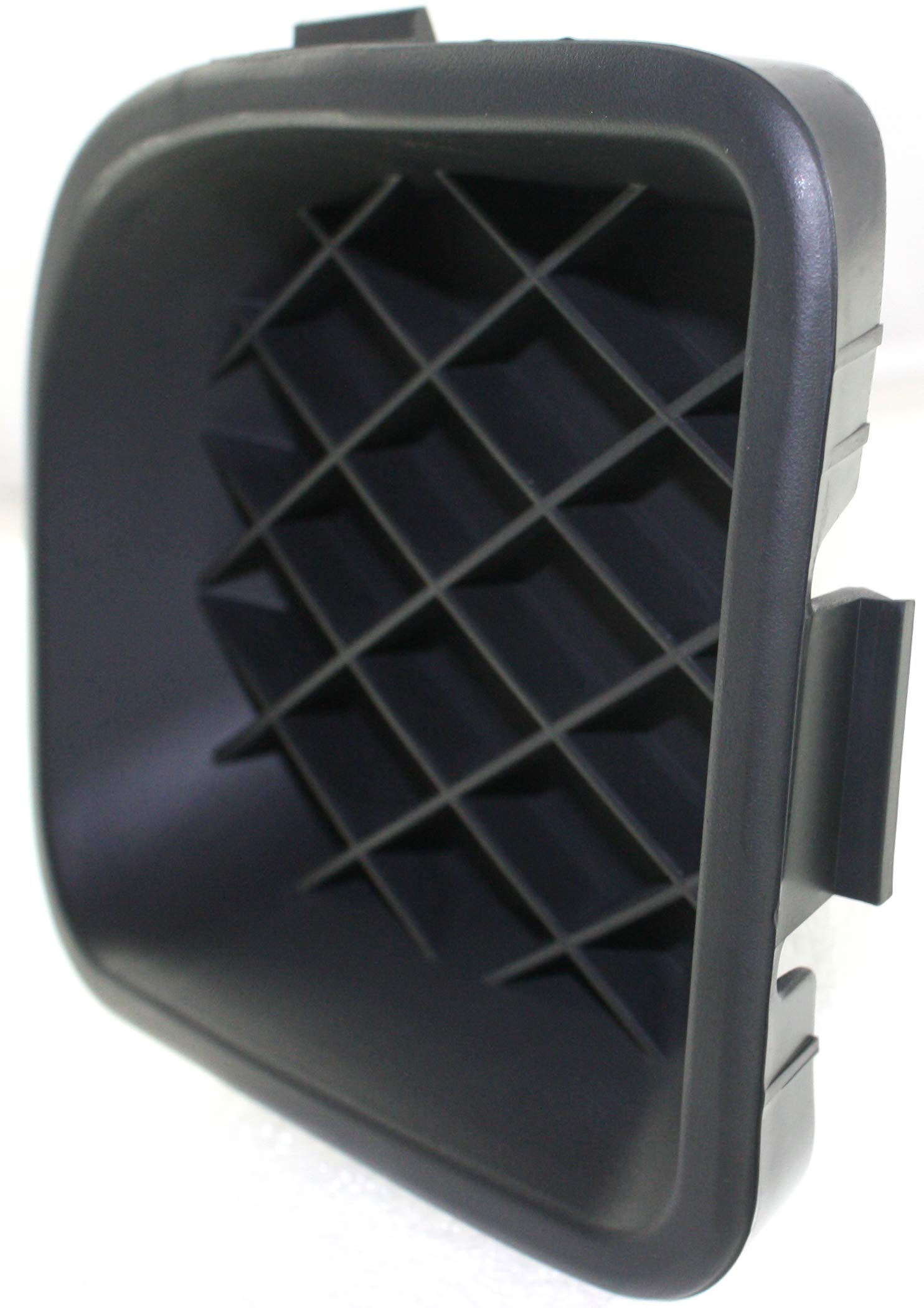 Evan Fischer Fog Light Cover Compatible with 2006-2010 Chrysler PT Cruiser Black Front, Driver Side Partslink CH1038117