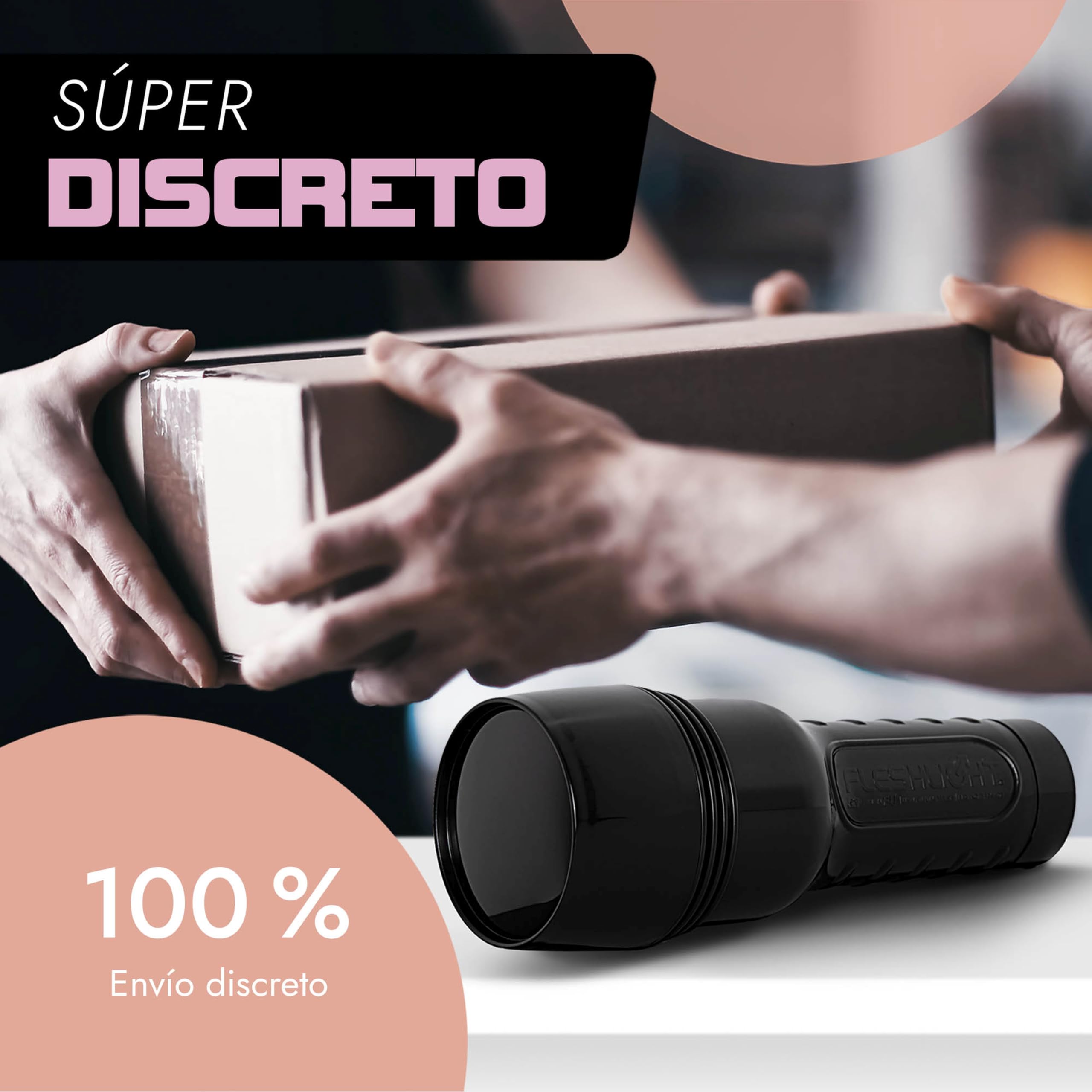 FLESHLIGHT Stamina Training Unit | Realistic Male Masturbator, Rosa
