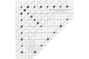 Antler Quilt Design Mini Simple Folded Corners Ruler by Doug Leko