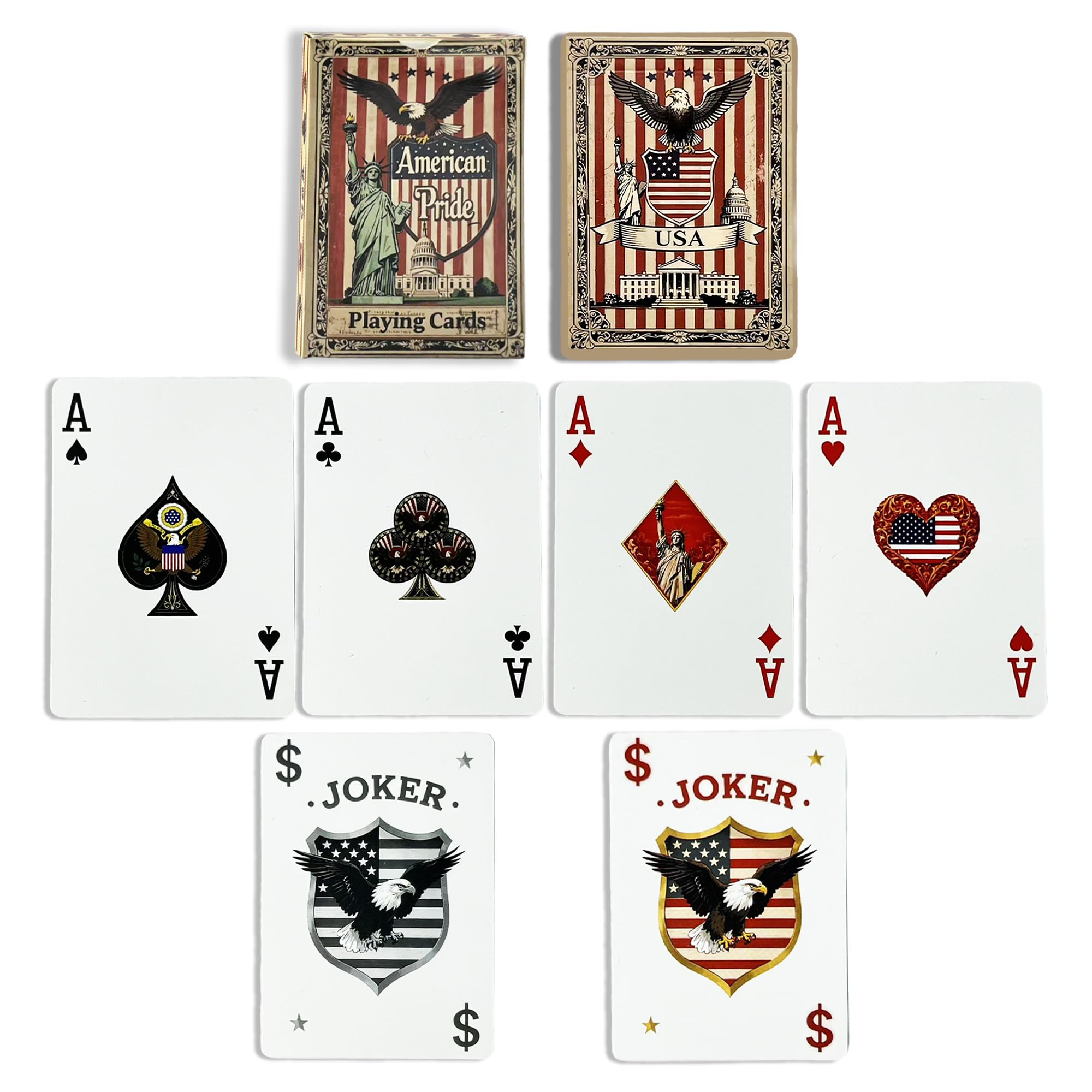 トランプ Patriotic Playing Cards 71a2pm3GhZL._AC_UF894,