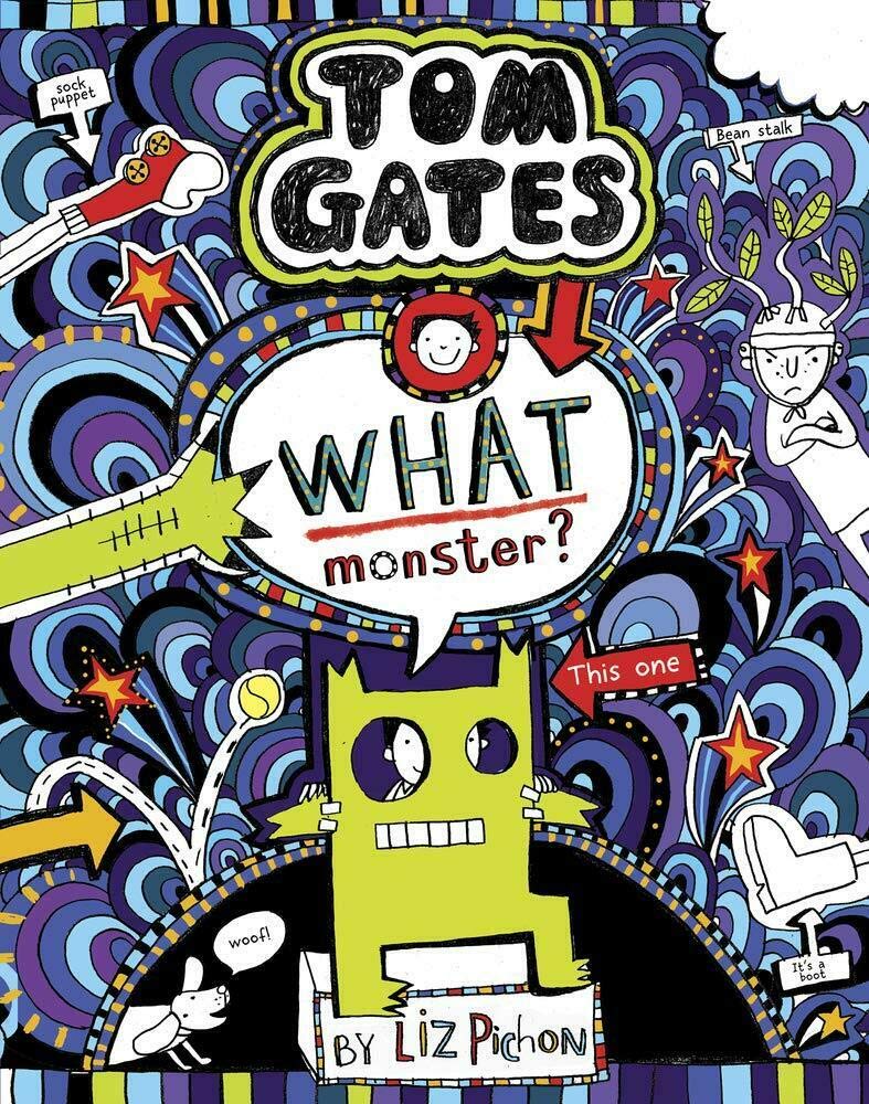 Tom Gates Series 3 Liz Pichon Collection 11 - 15 Books Set (Tom Gates: DogZombies Rule,Family, Friends and Furry Creatures, Epic Adventure, Biscuits, Bands and Very Big Plans, What Monster)