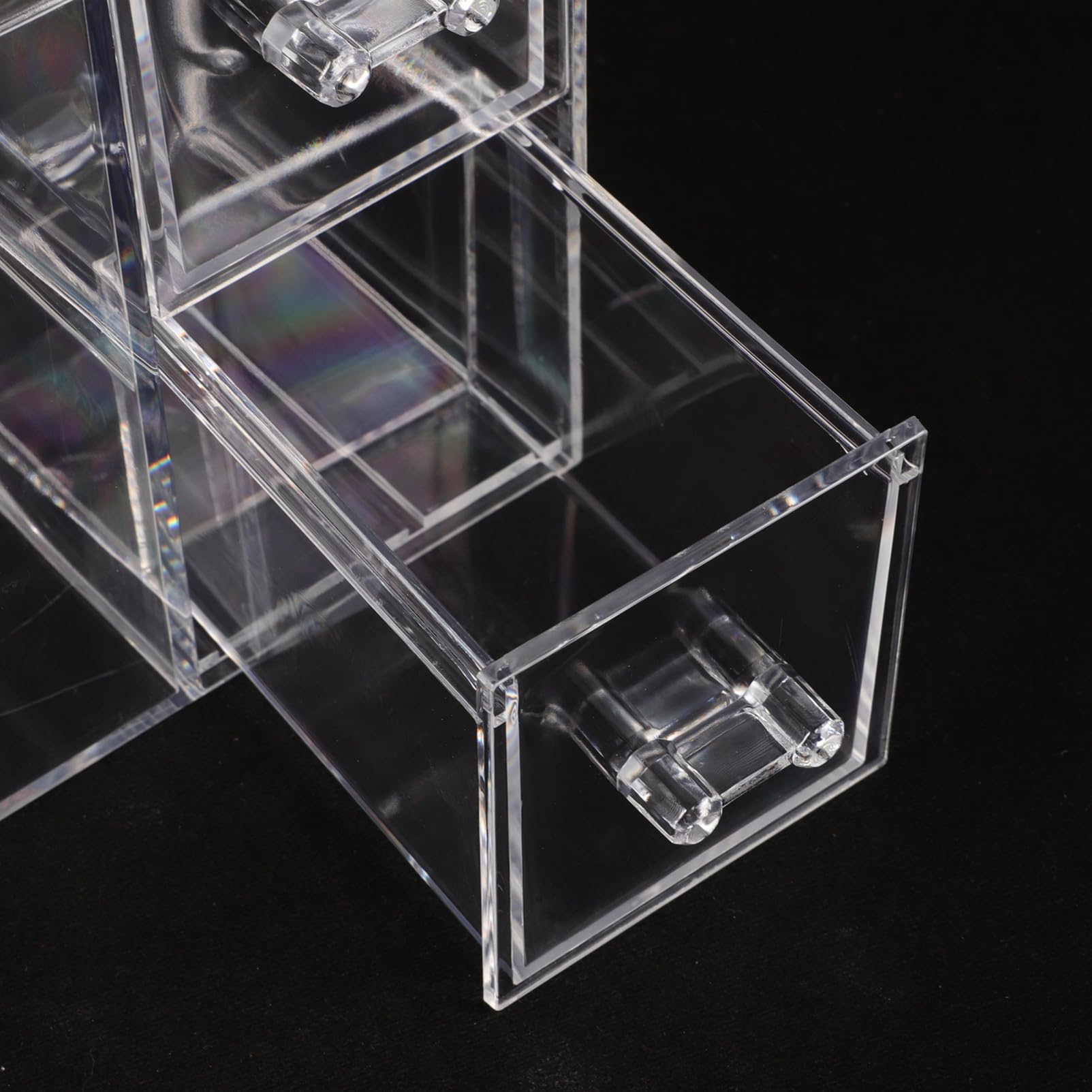 Organizzatore Per Pennelli Da Trucco Con Coperchio in Materiale Acrilico Porta Pennelli Da Trucco Da Scrivania Ordinato E Pulito