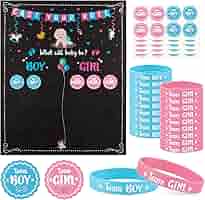 20 Serviettes Gender Reveal Party Fille Ou Garçon ? En Papier, De Table