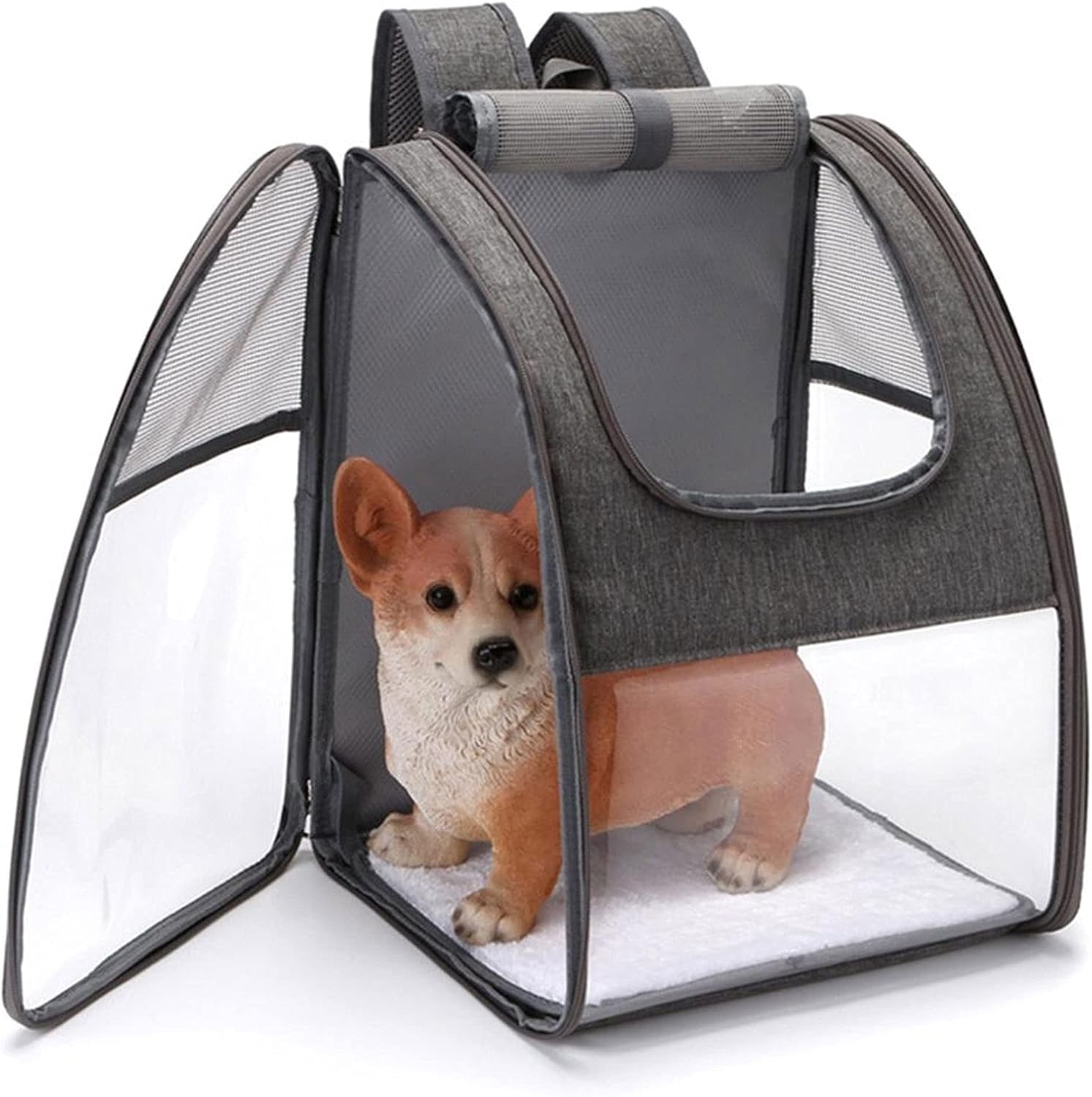 Flight Cage Bird Parrot Carrier Bird Travel Cage Backpack Folding with Perch Dog Backpack Carrier for Pet Parrot Cat Bird Cage