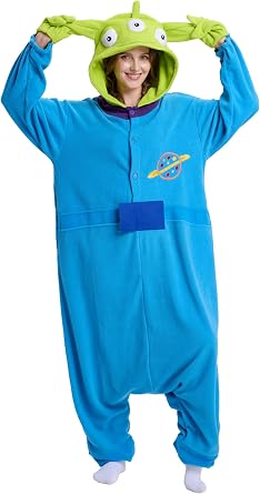 Adult Animal Onesie Pajamas,Halloween Costumes Cosplay Sleepwear for Women Man Teens
