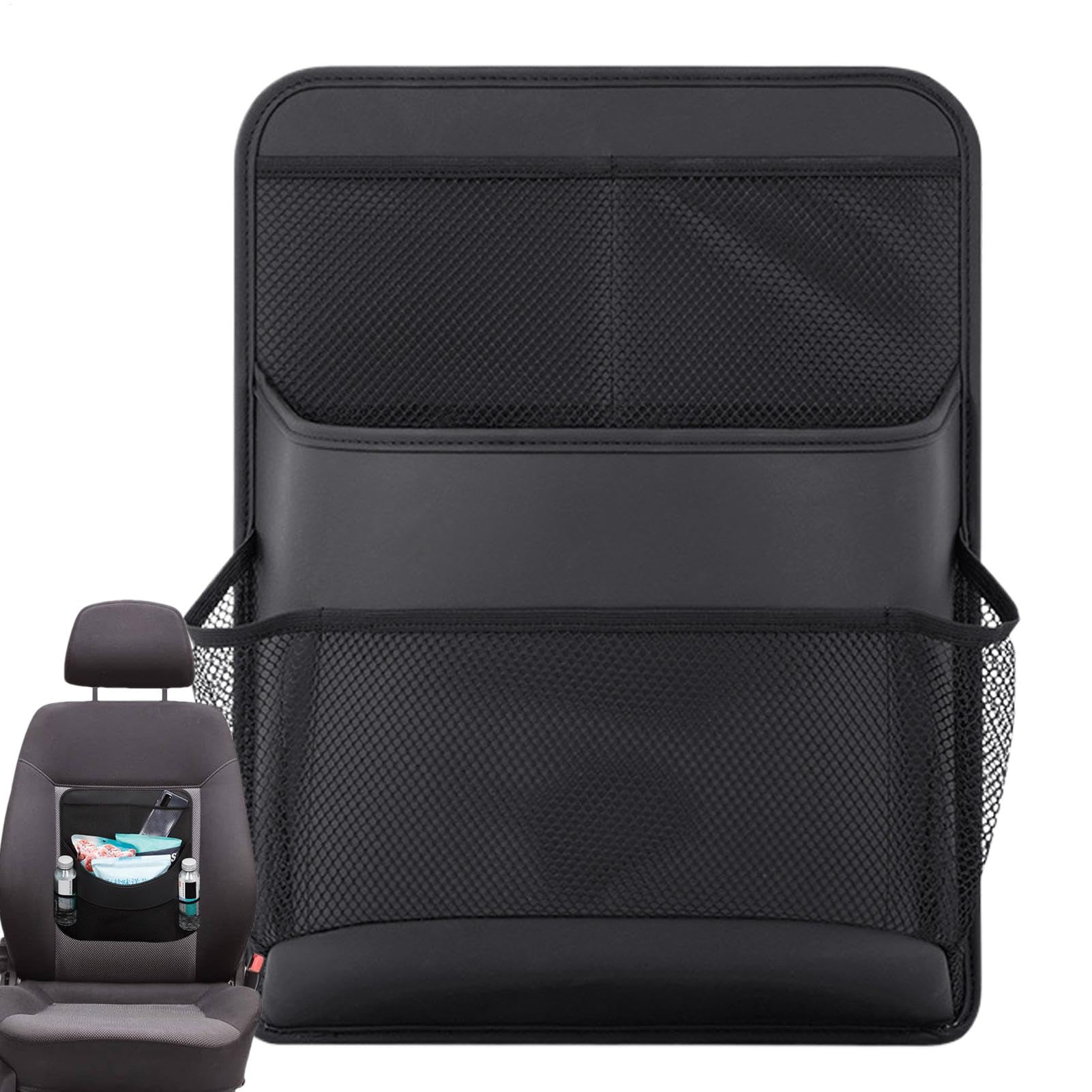 Organiseur de coffre de voiture grand sac de rangement intérieur pour SUV