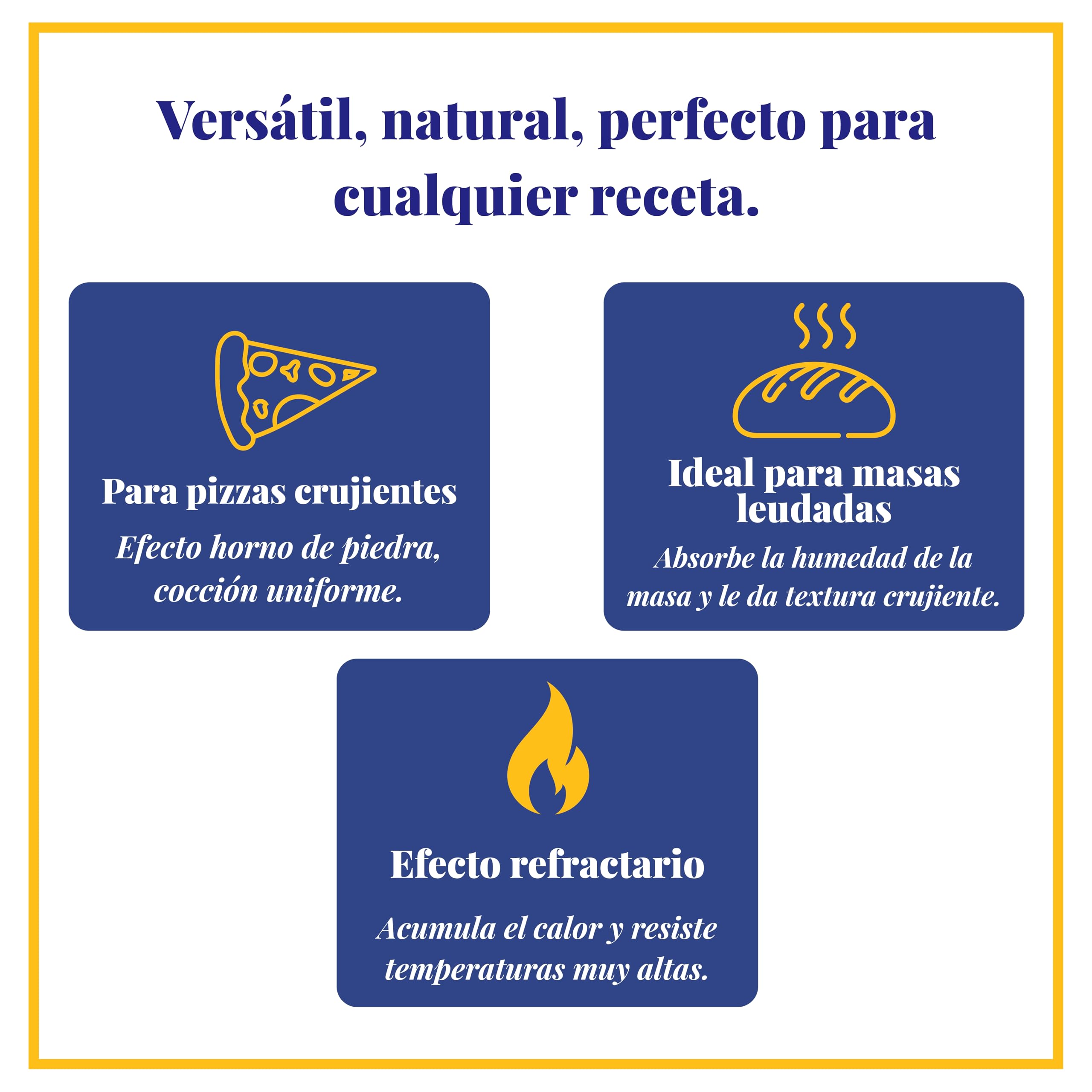 Juego para pizza de piedra volcánica del Etna, 39 x 35 x 2 cm, cocción natural, idea regalo, kit de pizza con placa refractaria para horno o barbacoa