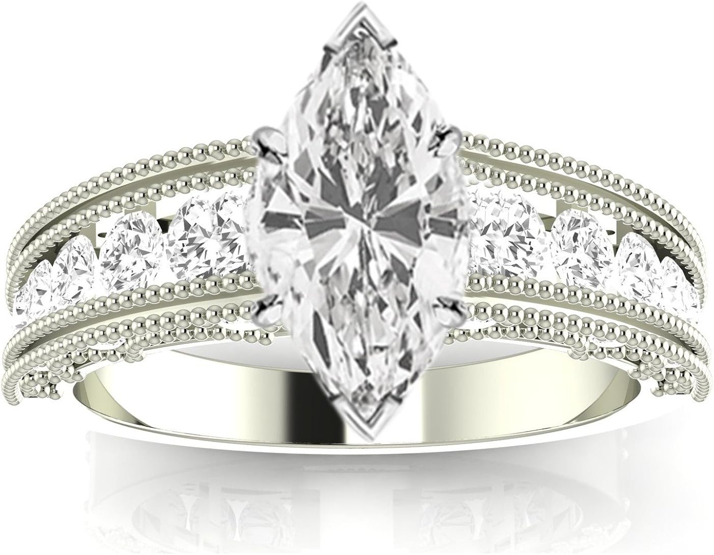 белое золото - все с нуля. т301016604). белое золото на модели. 9. 5x8.