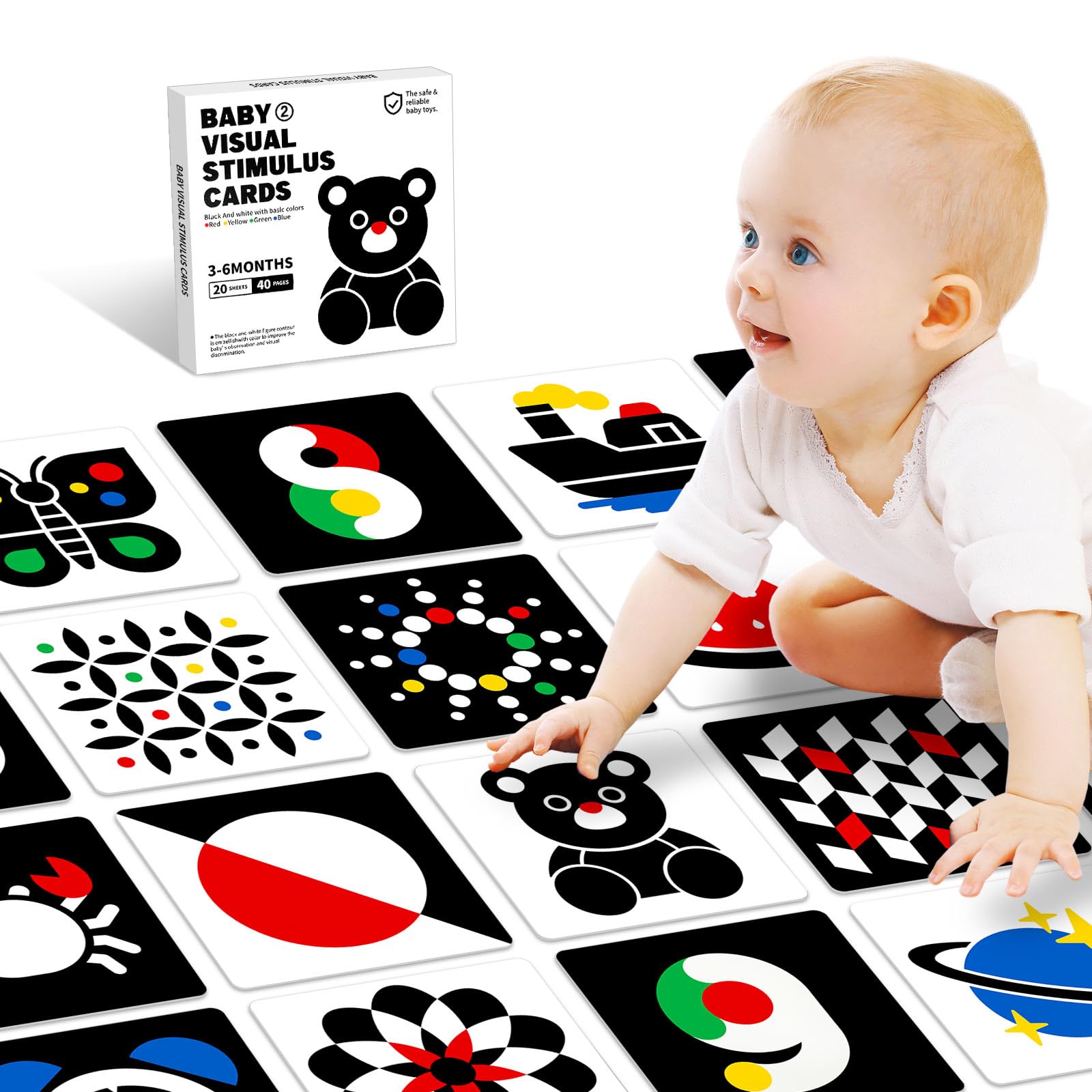 High Contrast Colors For Babies