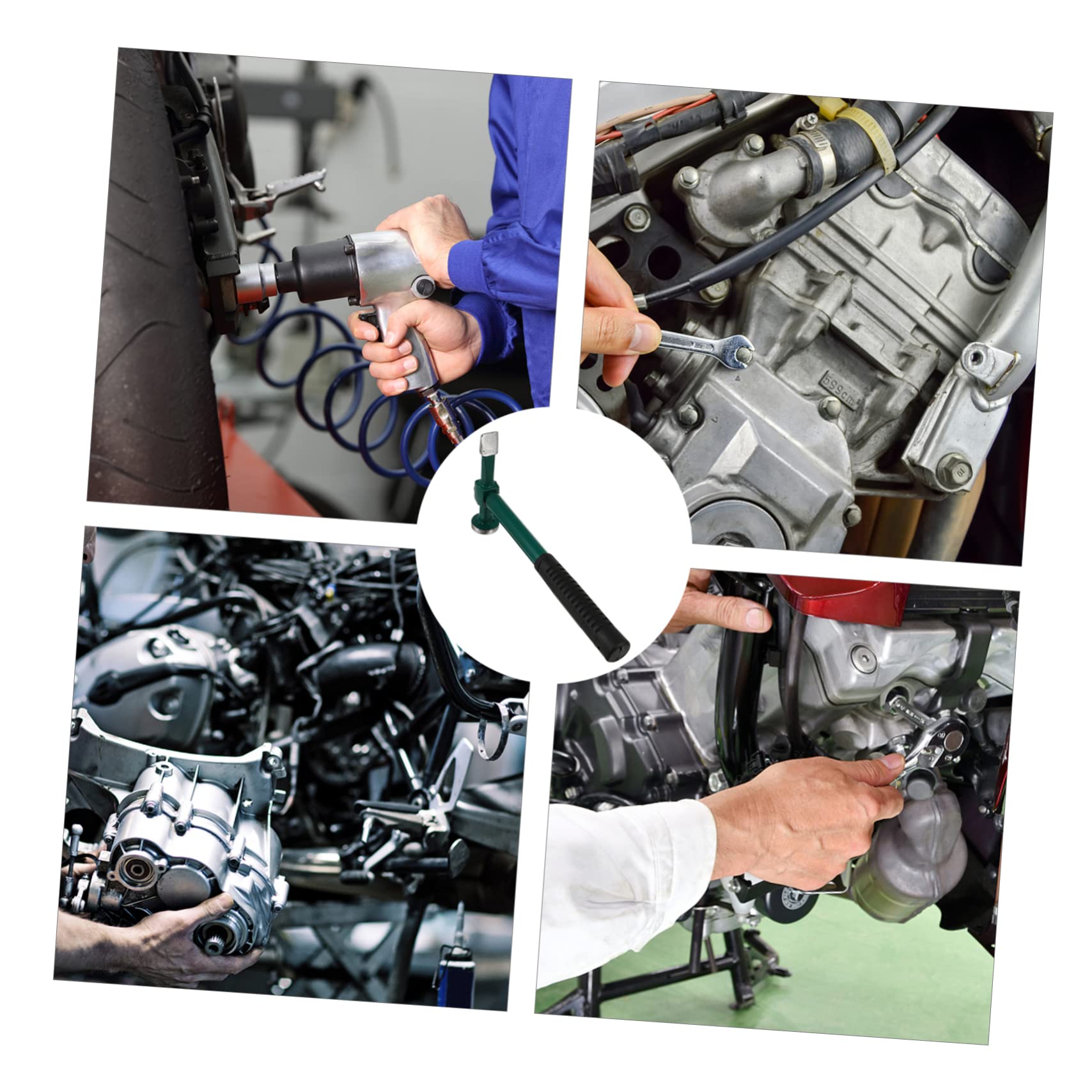 WOONEKY Steel Auto Hammer Body Works Hammers for Auto Repair Professional Concave Tool