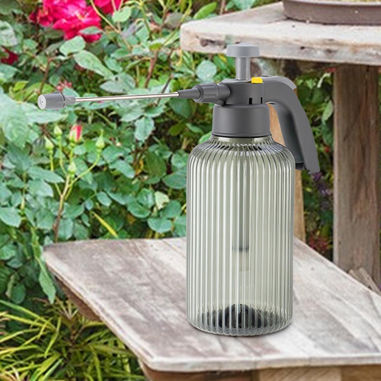 Gießkanne für den Außenbereich 2 Modi Bewässerung Sprinkler Zerstäuber | 2 Liter Gießkanne für den Innenbereich für Terrasse Balkon Gartendekoration Haus Blumen Rasen Garten Zimmerpflanzen