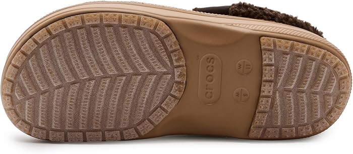 Ботинки Crocs Classic Lined Shorty, Faux Fur Winter, цвет: Хаки — фото 5