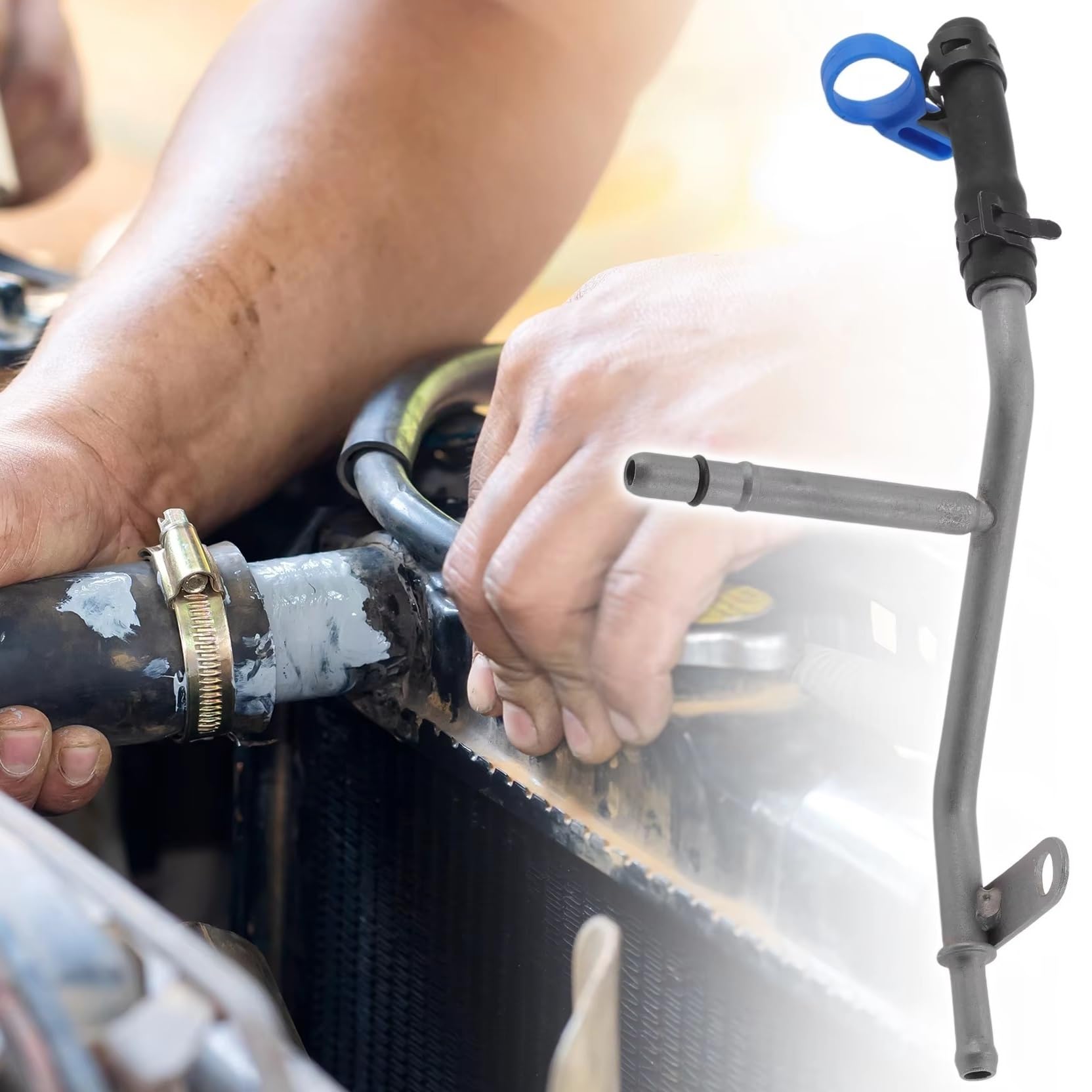 Manguito De Radiador Compatible Con GMC Para Traverse 2.0L Gas 2018 2019 Mangueras De Radiador Motor Automóvil Pieza Repuesto OEM: 12683453