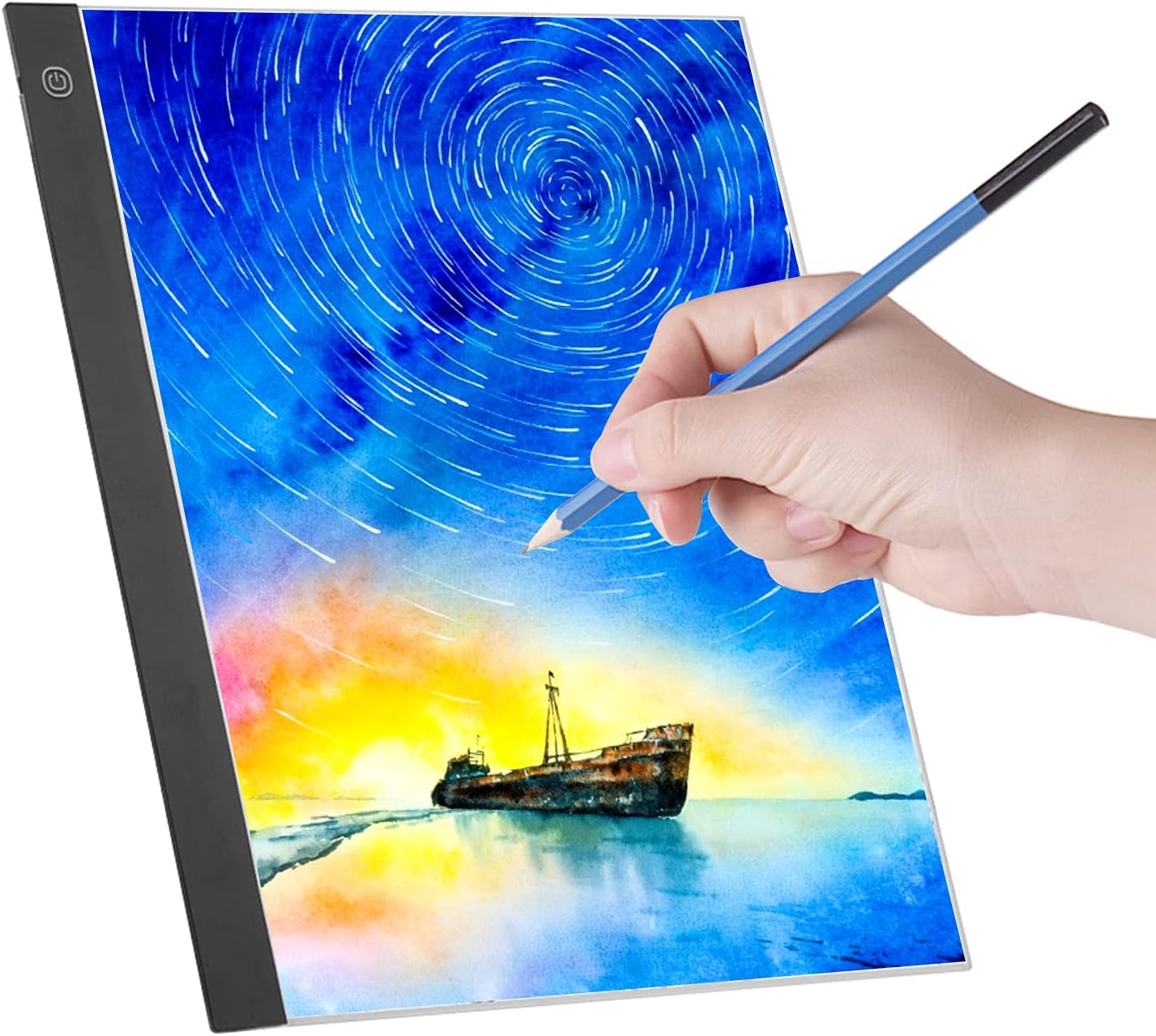BobiqueLED A3 Light Panel Graphic Tablet,Light Pad Digital Tablet Copyboard with 3-level Dimmable Brightness for Tracing Drawing Copying Viewing Diamond Jewel Paint Supplies
