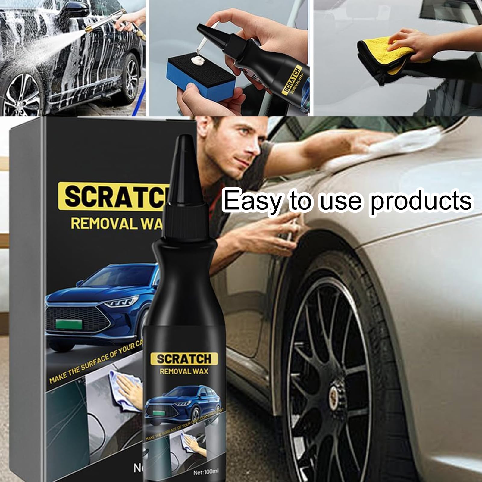 Turtle wax scratch remover - krasverwijderaar krassen weg poetsen - Krassenverwijderaars kopen? | Korting tot 9