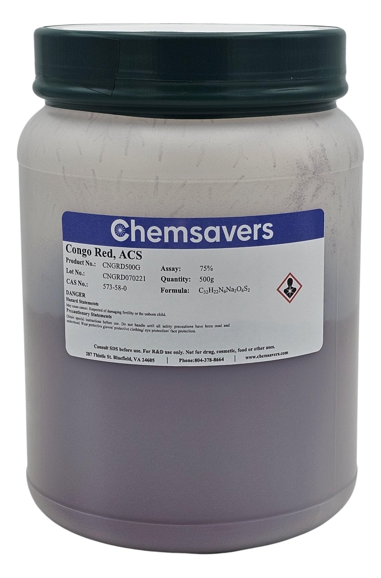 Congo Red, ACS, 500g