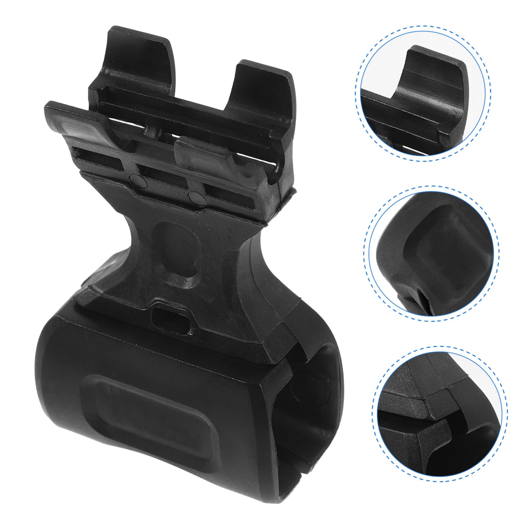 TOYANDONA Kettenspanner Kettenschutz Kettenführung Spanner Für Kettenabwurf Mountainbike-kettenhalterung Fahrradkettenstopper Fahrrad-montagezubehör Spanner Für Fahrradkette Black Plastik