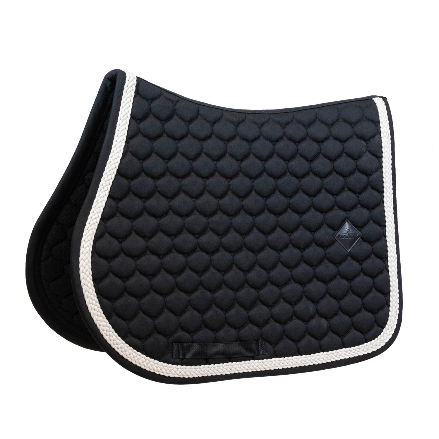 Kentucky Horsewear - Sottosella con cordoncino intrecciato - sottosella - saltare - nero