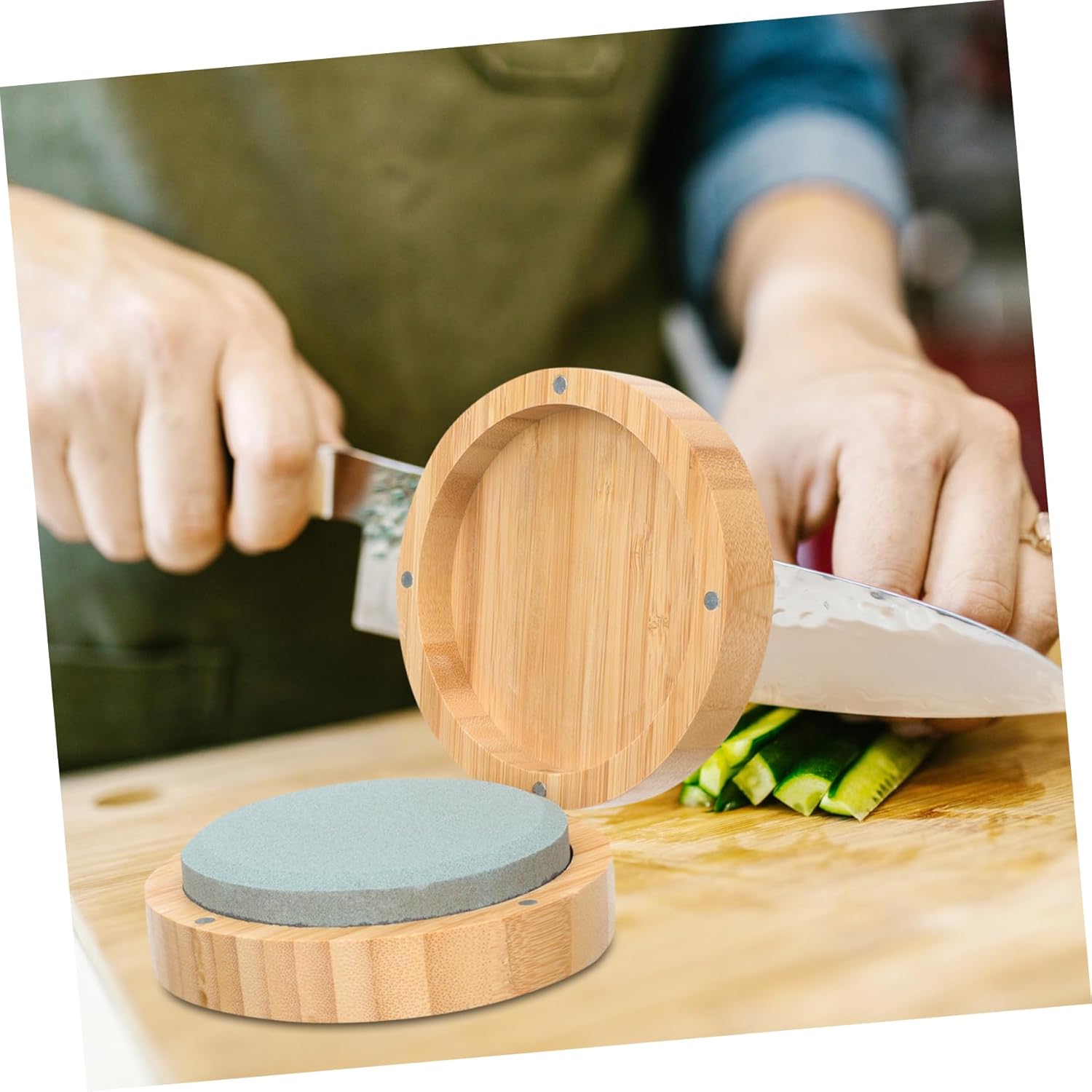 Gadpiparty 5pcs Outdoor Knife Sharpening Stones Whetstone Sharpener Professional Knife Tool Cutters Wet Stone Sharpening Kit