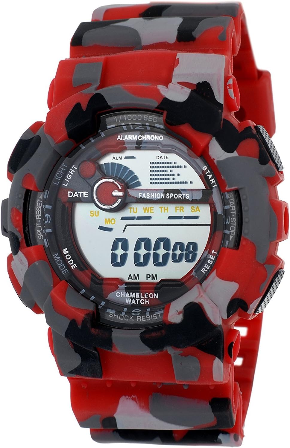 WR30M Army with Green Night Light Watch - for Boys