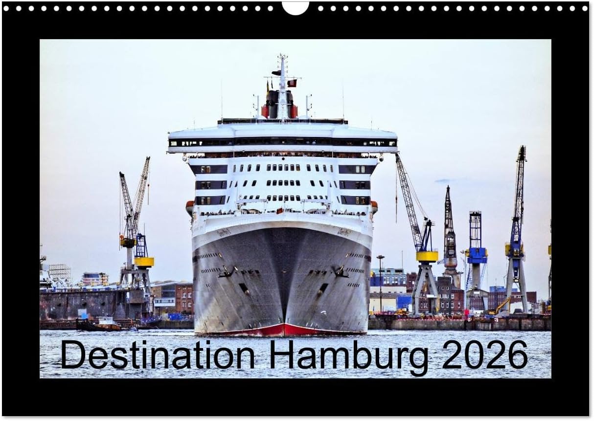 Destination Hamburg 2026 (Wall Calendar 2026 DIN A3 Landscape