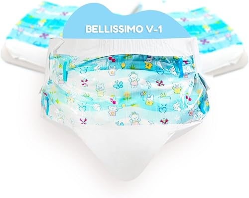 Bambino Bellissimo Landign Zone - Pañales impresos para adultos, 48 unidades (grande de 38 a 50 pulgadas)